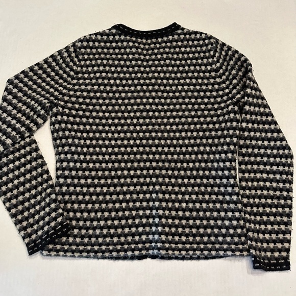 Sarah Spencer Lambs Wool Long Sleeve Sweater Cardigan Size Small - Picture 2 of 8